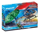 Playmobil 70569 Police Parachute Search thumbnail 1
