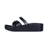 Ayakcenter 1407 Voga Siyah Kadın Düz Terlik thumbnail 2