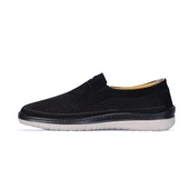 Ayakcenter 325 Mertto Siyah Nubuk Erkek Loafer Ayakkabı - 2