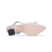 Ayakcenter By1 Ayışığı Saten 7Cm Kadın Topuklu Ayakkabı - 6
