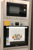 Valerine Life Bu Anın Tadını Çıkar Mutfak Kurulama Fırın Beyaz El Havlusu %100 Pamuklu 35x50cm 2 Adet - 1
