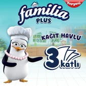 Familia Plus Kağıt Havlu 24 Rulo (12 Rulo X 2 Paket) - 3
