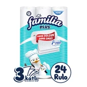 Familia Plus Kağıt Havlu 24 Rulo (12 Rulo X 2 Paket) thumbnail 1