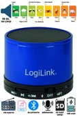 LogiLink SP0051 Bluetooth Hoparlör Speaker With Mp3 Player Mavi - 1