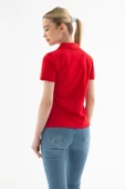 FASHION FRIENDS KADIN POLO V YAKA T-SHİRT 25Y0603K1 - 4