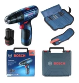 Bosch GSB 120-LI + 23 Parça Vidalama Seti - 1