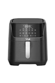 Yui M25 Maxifry Pro 5.5 Lt. Smart Dokunmatik Airfryer Sıcak Hava Fritöz Siyah(YUI TÜRKİYE GARANTİLİ) - 6