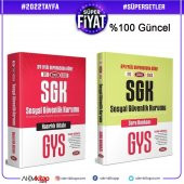 Data Yayınları 2022 GYS SGK Konu Anlatımı ve Soru Bankası Seti 2 Kitap - 1