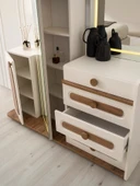 KUBBE MDF BAZALI LEDLİ YATAK ODASI TAKIMI thumbnail 2