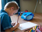 LENCO SCD-24BU kids - CD çalarlı taşınabilir stereo FM radyo - Mavi - 9