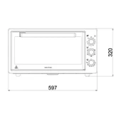Termikel Mini Fırın MO A6439 W - 6