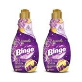 Bingo Soft Konsantre Çamaşır Yumuşatıcısı Lavanta 1440 ml X 2 Adet - 1