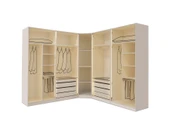 PLATİN KÖŞE MDF BAZALI LEDLİ YATAK ODASI TAKIMI thumbnail 4