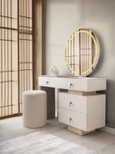 PLATİN KÖŞE MDF BAZALI LEDLİ YATAK ODASI TAKIMI thumbnail 3