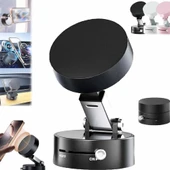 Manyetik Telefon Tutucu Araç İçi Güçlü Mıknatıslı Sabit Stand Tüm Telefonlarla Uyumlu - 3