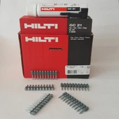 Hilti Gx 100/120 Gazlı Tabanca Çivisi 2.7 mm 750 Adet + GC 22 Gaz Tüpü Dahil - 2