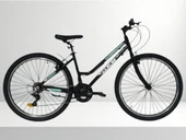 26J RUUT LINCY BAYAN DAĞ BİSİKLETİ - SİYAH TURKUAZ - 38 KADRO - 1