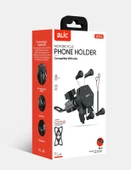 BST6 Motosiklet Telefon Tutucu | Alüminyum Gövdeli, Gidon Tipi, Sabit ve Güçlü Kavrama Aparatı - 2