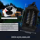 qasul Katil Lamba Böcek Hafif Zararlı Sinek Tuzak Çocuk Odası Bahçe Ev Ofis İçin Askılı Sinek Öldürücü - 5