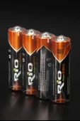 Rio 24lü (12 AA + 12 AAA) İnce ve Kalın Kalem Pil Seti Saat R03 ve R6P Pili Çinko Karbon Pil Zn-C 1.5V - 6