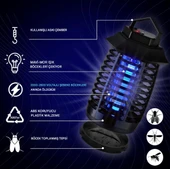 qasul Katil Lamba Böcek Hafif Zararlı Sinek Tuzak Çocuk Odası Bahçe Ev Ofis İçin Askılı Sinek Öldürücü - 6