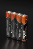 Rio 24lü (12 AA + 12 AAA) İnce ve Kalın Kalem Pil Seti Saat R03 ve R6P Pili Çinko Karbon Pil Zn-C 1.5V - 7