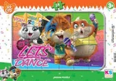 KS GAMES FRAME PUZZLE 24 PARCA 44 CATS - 1