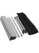 Portatif Katlanabilir Alüminyum Masa 70X70X55 - 4