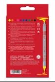 Faber Castell Çift Taraflı Keçeli Kalem 10 Renk - 2