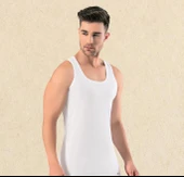 Omera Erkek Organik Kumaş Pamuklu Atlet 2001 Organik Sertifikalı thumbnail 1