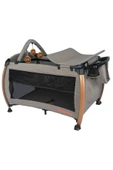 Maccon Goldie Alüminyum Kasa Park Yatak Sallanır Cibinlikli Oyun Parkı Beşik 70X110 Cm - 5