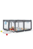 Original Playard Plus Güvenli Bebek Ve Çocuk Oyun Alanı Oyun Parkı 120x120 Oyun Matı Ve Topları - 10