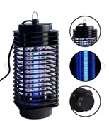 Siyah Led Işıklı Sinek Öldürücü İç Ve Dış Mekan için Böcek ve Sinek Tuzağı - 4