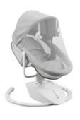 Poppypapa Fluppy Lüks Elektrikli 3D Multi Fonksiyonel Otomatik Sallanan Ana Kucağı Beşik - 1
