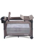 Sleep Side Play Anne Yanı Park Yatak Sallanır Cibinlikli Oyun Parkı Beşik 70X110 Cm Yatak Hediyeli - 12