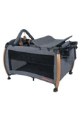 Maccon Goldie Alüminyum Kasa Park Yatak Sallanır Cibinlikli Oyun Parkı Beşik 70X110 Cm - 2
