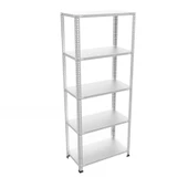 5 Katlı Galvaniz Çelik Raf - Depo, Arşiv, Kiler, Dosya, Market, Bakkal Rafı  31 CM 75 CM 100 CM 1,00 MM thumbnail 1