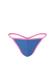 Neon Lastikli Mavi Erkek Tanga 6678-03 - 1