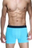 Erkek Mavi Klasik Boxer 2105 - 1