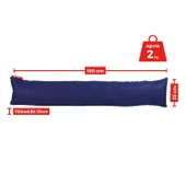 XPERMATE Sarılma Yastığı , Uyku Yastığı , Bacak Arası Yastığı Dikdörtgen 150x25 cm KoyuLacivert - 2