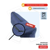 XPERMATE Sarılma Yastığı , Uyku Yastığı , Bacak Arası Yastığı Dikdörtgen 150x25 cm KoyuLacivert thumbnail 3