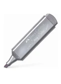 Faber Castell Fosforlu Kalem 46, Metalik Gümüş - 2