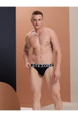 Geniş Lastikli Siyah Erkek Slip 6151 - 1