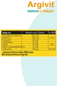 Immun C Tablet 2'li Paket - Kara Mürver, C Vitamini, Çinko, Laktoferrin Içeren 30 Tablet - 5