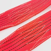 Sapan Polyester Spanzet 5 Ton 3 Metre Kırmızı Sağlam Yük Kaldırma Taşıma İndirme Halat thumbnail 8