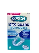 Corega Proguard & Ortodontik Temizleyici 30 Tablet - SKT: 12/2027 - 2