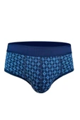 Erkek Çiçek Desenli Lacivert Hipster Slip 6123 - 1