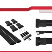 Ara Atkı Tavan Barı Fly Model 138cm Siyah (2 Adet) - 3