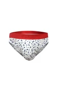 Dağınık Puantiyeli Beyaz Erkek Slip 6332 - 1