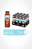 Şeftali Aromalı Soğuk Çay - Şekersiz & Kalorisiz 250ml X 12 Adet Ice Tea - 1